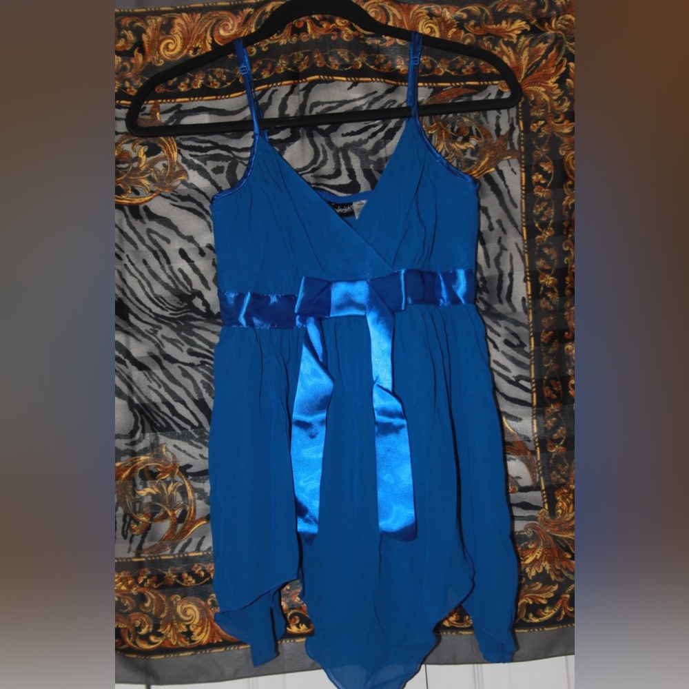 dark blue camisole/ night out top